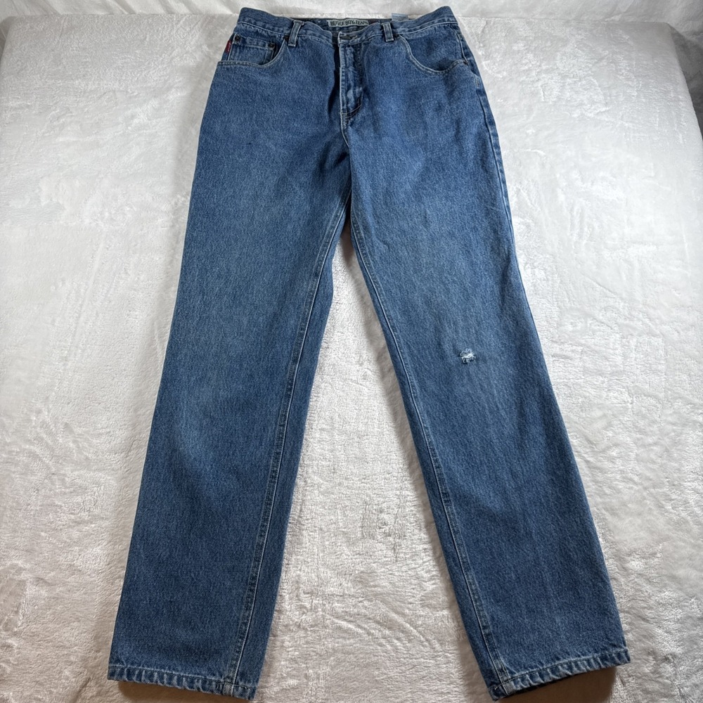 VTG Bugle Boy 705 Denim Jeans Mens 34x34‎